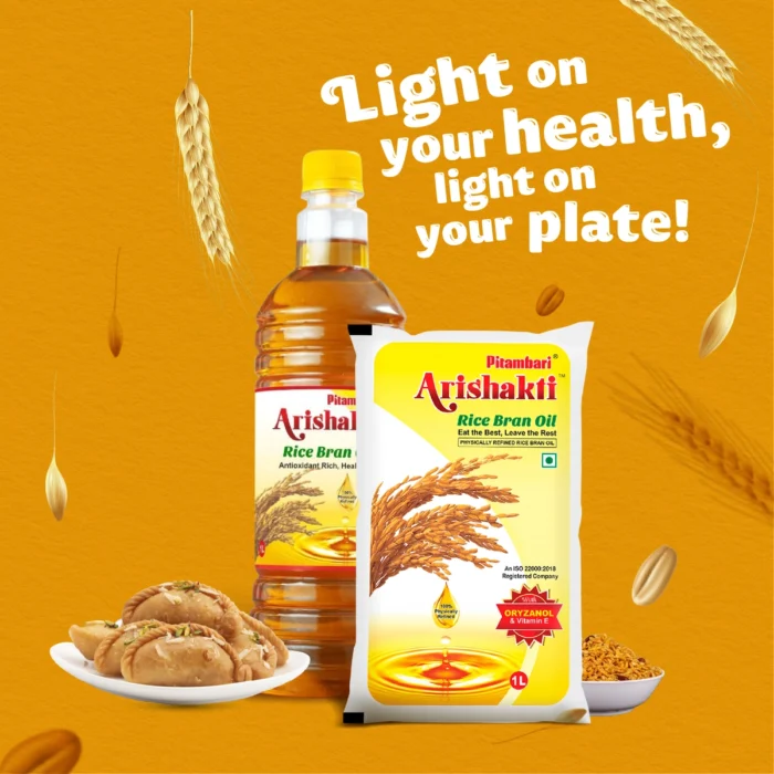 Arishakti Rice Bran Oil - Image 2