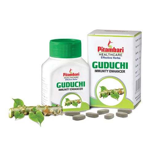 Pitambari  Guduchi Tablet – Immune System Booster – 60 Tablets