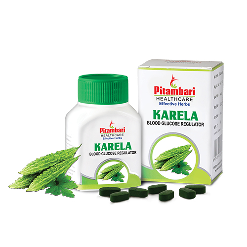 Pitambari Herbal Karela Tablets -60 tablets