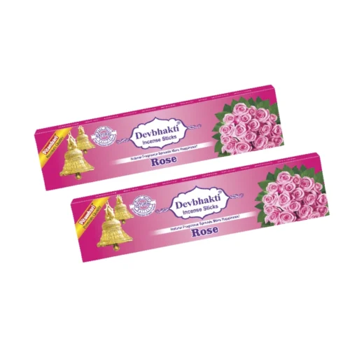 Devbhakti Rose Agarbatti 80g- Pack of 2- Get 20% off