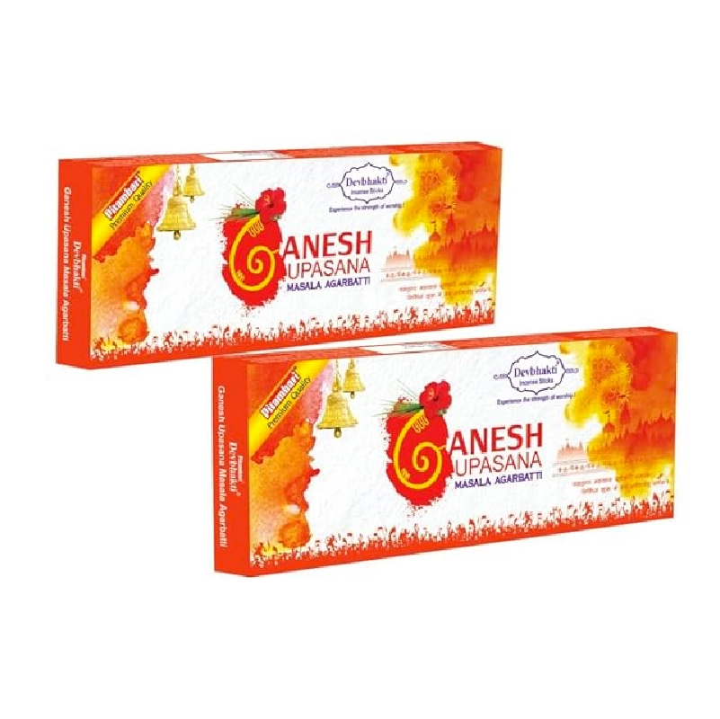 Ganesh Upasana Masala Agarbatti | 80gm - Image 3