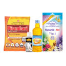 Pitambari Puja Kit – Pitambari Shining 150g, Rooperi Silver Shine 50 ml, Deepshakti lamp oil 150 ml & Devbhakti Saptarshi Atri 7in 1 Agarbatti 105g