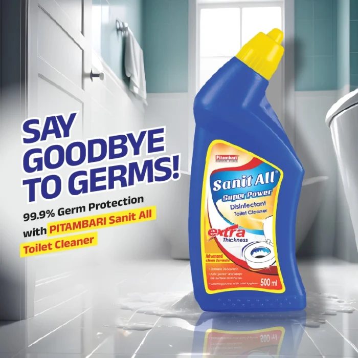 SANIT ALL Toilet Cleaner -Consumer Offer – 500 ml X 2nos - Image 5