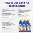SANIT ALL Toilet Cleaner -Consumer Offer – 500 ml X 2nos