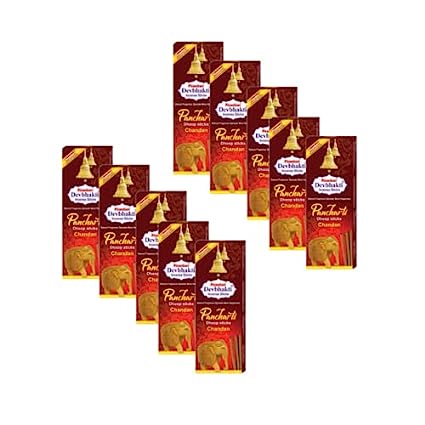 Devbhakti Pancharti Dhoopsticks | Sandal | pack of 10- Get 10% off