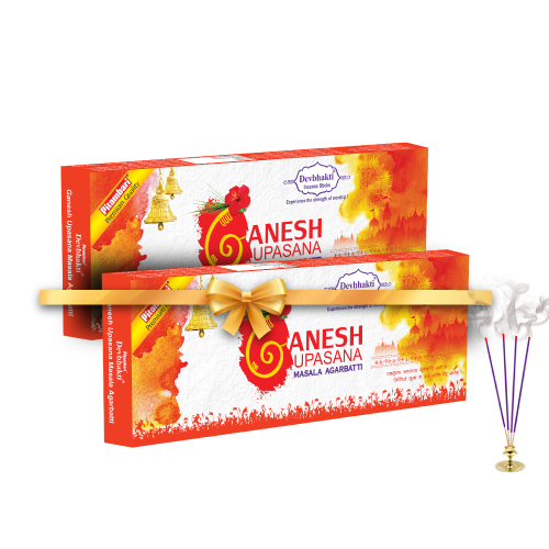Ganesh Upasana Masala Agarbatti 80 gm-Pack of 2 (10% Off)
