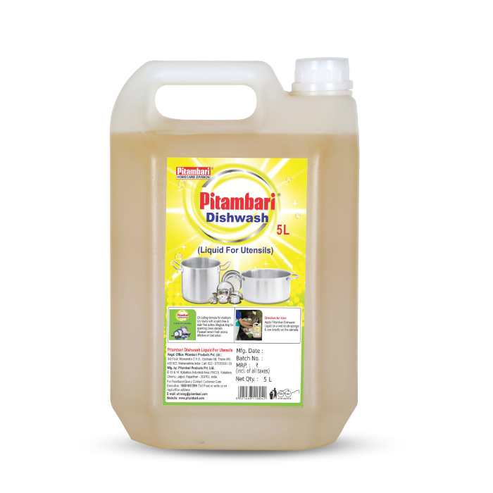 Pitambari Dishwash Liquid 5 ltr