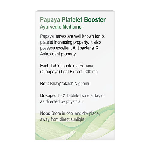 Pitambari Papaya Tablets -100 tabs - Image 3