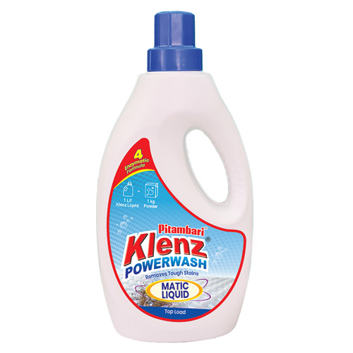 Klenz Power Wash Matic Liquid 1ltr- Get 25% off