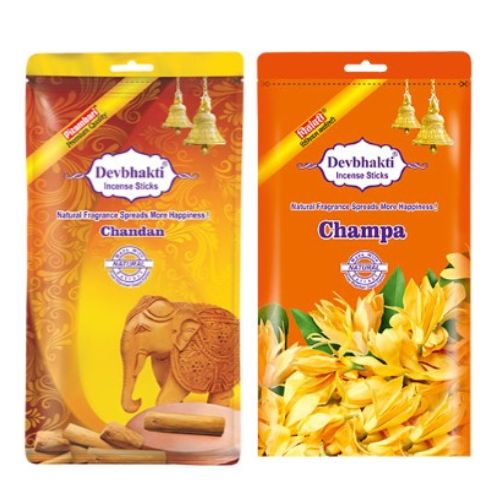 Combo Pack - Chandan Agarbatti & Champa Agarbatti 110g